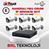 Dahua 6 Kameralı Full Color İp Güvenlik Kamera Seti