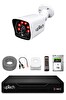 Uptech 1 Kameralı Güvenlik Kamera Seti 2MP 1080P Full HD 6 Atom LED Gece Görüşlü 1 TB HDD 5525
