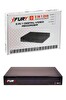 Fury IP 12 Kameralı 1080P Sesli 6 Warm LED Renkli Gece Görüşlü Güvenlik Kamera Sistemi 250GB 1606