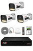 Fury 3 Kameralı Güvenlik Kamera Seti 4 Warm LED Gece Renkli Görüş 1 TB HDD 5500