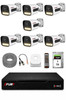 Fury 7 Kameralı Güvenlik Kamera Seti 4 Warm LED Gece Renkli Görüş 1 TB HDD 5500