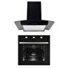 Alveus Apple Si̇yah Ankastre Set (ALV MFA 614 + İBER)