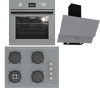 Termikel Gri Ankastre Set (BO O6555C A - BH P7194C A - CH C6532C BA)