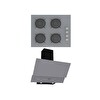 Termikel Gri Ankastre Set (BH P6144C A - CH C6532C BA)
