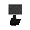 Termikel Siyah Ankastre Set (BH P7144C B - CH C6532C BB)
