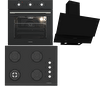 Termikel Siyah Ankastre Set (BO O6435C B - BH P7194C B - CH C6532C BB)