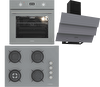 Termikel Gri Ankastre Set (BO O64D5C A - BH P7194C A - CH S6532C BA)