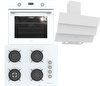 Termikel Beyaz Ankastre Set (BO O64D5C W - BH P7194C W - CH S6532C WW)
