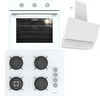 Termikel Beyaz Ankastre Set (BO O6435C W - BH P7194C W - ARGEMON WW60)