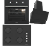 Termikel Siyah Ankastre Set (BO O6435C B - BH P7144C B - ARGEMON BB60)