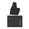 Termikel Siyah Ankastre Set (BH P7144C B - ARGEMON BB60)