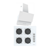 Termikel Beyaz Ankastre Set (BH P6144C W - ARGEMON WW60)