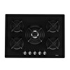 Teka HF LUX 70 5G AI AL TR CI Ankastre Ocak Siyah