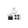 Silverline Beyaz Cam Ankastre Set ( BO6502W02 - CS5335W01 - 3457 Soho 60 )