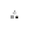 Silverline Beyaz Cam Ankastre Set ( 3481 Flam - CS5335W02 - BO6502W02 )