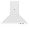 Simfer 8714 60 CM Push Button Beyaz Metal Piramit Ankastre Davlumbaz
