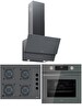 Teka Chef 4 Gri Ankastre Set (GBC 64002 - HAK 625 - ATV 60 Pro)