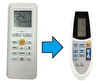 Tayfun Midea RG70A/BGEF Uyumlu Klima Kumandası