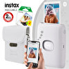 Fujifilm Instax Mini Link 2 Beyaz Akıllı Telefon Yazıcısı Ve Çantalı Hediye Seti 4
