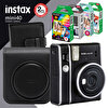 Fujifilm Instax Mini 40 Siyah Fotoğraf Makinesi Ve Mega Hediye Seti