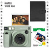 Fujifilm Instax Wide 400 Yeşil Fotoğraf Makinesi - 20'li Film ve Deri Albüm Hediye Seti