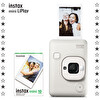 Fujifilm Instax Mini LiPlay Hybrid Misty White Fotoğraf Makinesi - 10'lu Film