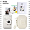 Fujifilm Instax Mini LiPlay Misty Beyaz Fotoğraf Makinesi 20'li Film Albüm ve Çanta Hediye Seti