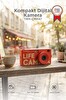 Torima CMR47 Life Dijital Kamera Selfie Video Vlog Kamerası Mini Fotoğraf Makinesi Kırmızı