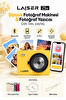 Laiser Z5S İnstant Kamera ve Fotoğraf Yazıcısı - Şipşak Fotoğraf Makinesi Sarı