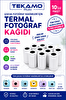 Tekamo Çocuk Fotoğraf Makinesi Kağıdı Tüm Mini Cihazlara Uyumlu 10 Adet