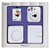 Fujifilm Instax Mini 13 Beyaz Fotoğraf Makinesi 10'lu Film Kare Albüm ve Deri Kılıf