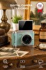 Torima CMR51 Mini Dijital Retro Kamera 48MP 8X Zoom Flip Ekranlı Selfie Video Vlog Kamerası Mavi