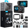 Akaso Brave 8 8K Aksiyon Kamera ve Aksesuar Seti (Akaso Türkiye Garantili)