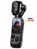 Insta360 Luna Ultra Uyumlu 3 Adet Şeffaf Ekran koruyucu Nano Jelatin
