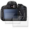 Ayex Canon EOS 100D Rebel SL1 Uyumlu 2 Adet LCD Ekran Koruyucu