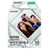 Fujifilm Instax Square Whitemarble 10'lu Kare Özel Film