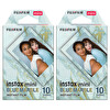 Fujifilm Instax Mini Blue Marble 10x2 Film Seti