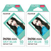 Fujifilm Instax Mini Sky Blue Edition 10x2 Film Seti