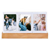 Fujifilm Instax Mini Led Işıklı 3'lü Ahşap Fotoğraf Çerçevesi
