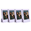 Fujifilm Instax Mini Film Uyumlu Lila 4'lü Klasik Fotoğraf Çerçeve Seti