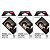 Fujifilm Instax Mini Black Edition 10x3 Film Seti