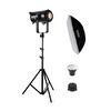 GDX EXC-400C-II Full Set (60x90 Softbox + 260 CM Kalın Işık Ayağı