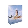 Rabsev RS306 Fotoğraf Albümü 10x15cm 200 Fotoğraf Kapasiteli İstanbul Desenli Lüks Albüm