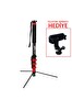 PDX Pro GM 432 Ayaklı Monopod - Telefon Aparatı Hediye