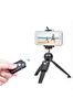 PDX Kumandalı Mini 25 CM Bluetooth DSLR Cep Telefonu Uyumlu Masa Tripodu
