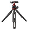 Ayex Pocket-M1 Telefon Tutuculu Kafa - Kompakt ve Dayanıklı 1 KG Taşıma Kapasiteli Masaüstü Tripod