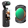 K&F Concept Magnetic ND2-ND32 - Black Mist 1/4 DJI Osmo Pocket 3 Combo Uyumlu Lens Filtresi