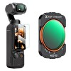 K&F Concept Magnetic Variable ND2-32 DJI Osmo Pocket 3 Combo Uyumlu Lens Filtresi
