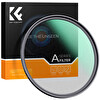 K&F CONCEPT 67mm Siyah Sis 1/8 Nano-a Serisi Filtre Uyumlu