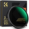 K&F Concept 72mm True Color & Ultra-Low Değişken ND Lens Filter - ND2-32 (1-5 Stops)
